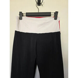 Yoga Pants: 2 Pairs Red/White and black